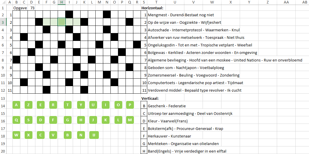 Industrieel diepvries over Wim's Excel, TM1 & soccer site